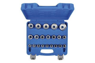 Hlavice nástrčné 1/2" 8-36 mm, sada 21 dílů - BGS 2267