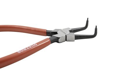 Kleště na segrovky 180 mm (7"), různé druhy, jednotlivý prodej - QUATROS, Tvar: rovné. vnější