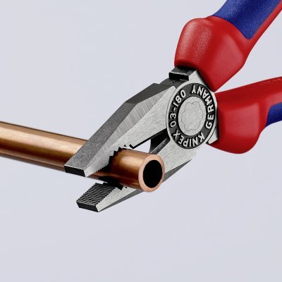 Kleště kombinované 180, potah PVC - KNIPEX 0302180