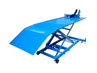 Hydraulický zvedák na motorku nůžkový, nosnost 450 kg