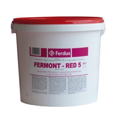 Montážní přípravek FERMONT RED, červený, různé objemy - Ferdus, Objem: 3 L