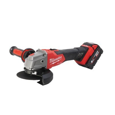 Milwaukee Aku úhlová bruska M18 FSAG125XB-502X, 125 mm, s posuvným spínačem