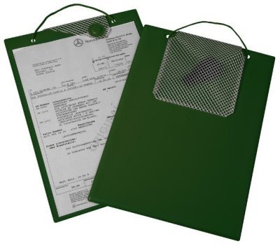 Desky na dokumenty A4 s magnetickým uzávěrem, různé barvy - Magnetic, Barva: červená