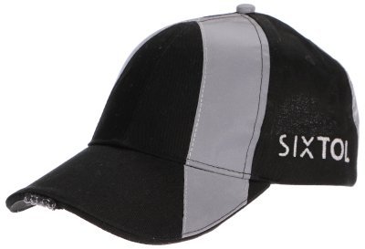 Kšiltovky s LED světlem 25 lm, nabíjeci USB, univerzální velikost - SIXTOL B-CAP, Barva: růžová