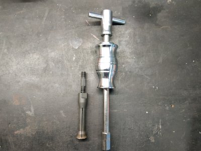 Sada přípravků na demontáž jednostranně čelně přístupných ložisek 8-58 mm - QS11821