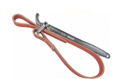 Klíč na olejové filtry s pásem nastavitelný do 220 mm - QUATROS QS60611