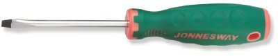 Ploché šroubováky, různé rozměry a délky - JONNESWAY, Varianta: rozměr 4 mm. délka dříku 80 mm