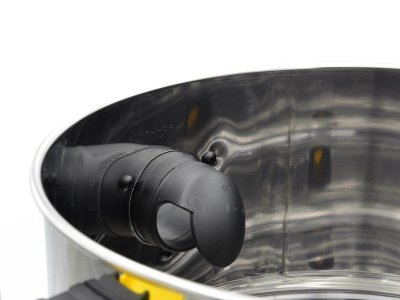 Průmyslový vysavač pro mokré i suché vysávání, s oklepem filtru, 25 l
