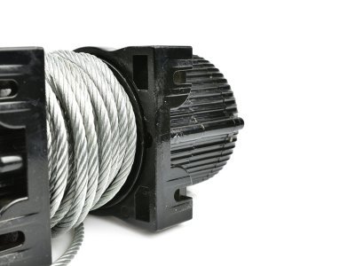 Elektrický lanový naviják 1500 W/12 V, max zatížení 2 t, pro čtyřkolky - GEKO