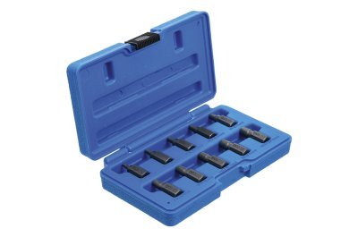 Přípravky na povolení poškozených šroubů 3-11 mm, sada 10 ks - BGS 8547