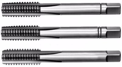 Závitníky sadové Whitworth BSW NO, PN8/3011, různé rozměry, sada 3 ks - Bučovice Tools, Velikost: 1 "