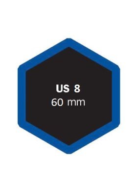 Univerzální opravná vložka US, šestihranná, různé velikosti - Ferdus, Varianta: US 11 24x35 mm. 1 ks