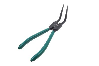 Kleště seger vnější, extra dlouhé, zahnuté čelisti, 18 cm - JONNESWAY P9508D