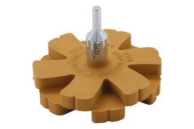 Kotouč lamelový gumový Wave, pro odstranění fólie, průměr 88 mm, stopka 6 mm - BGS 6654