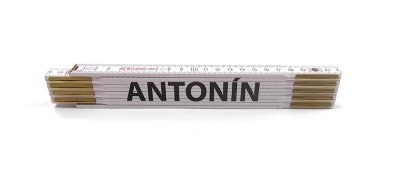Skládací metry se jmény, 2 m, dřevěné, Jméno na metru: MILÁČEK
