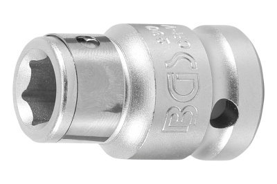 Adaptér na 6hranné bity 10 mm pro 1/2" čtyřhran - BGS 290