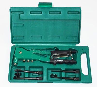 Nýtovací kleště na trhací nýty 2.4, 3.2, 4, 4.8 mm a maticové nýty M3-M6 - JONNESWAY V1102