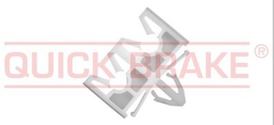 Držák, úchyt brzdového vedení 2 x 3/16" / 5 mm