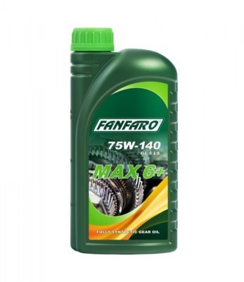 Převodový olej Fanfaro MAX 6+ 75W-140 GL-5, 1L