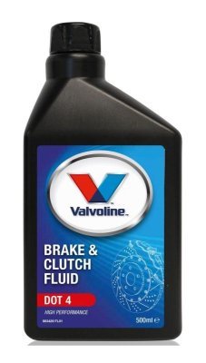 Brzdová kapalina Valvoline Brake & Clutch Fluid DOT 4, 500ml