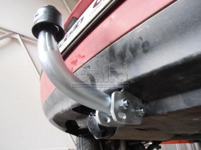 Tažné zařízení VW Golf Variant (kombi) 1997-2005 (IV, 2WD), pevný čep 2 šrouby, Galia