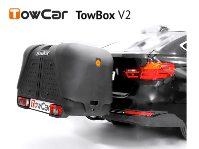 Přepravní box na tažné zařízení TowBox V2 černý