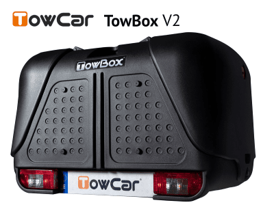 Přepravní box na tažné zařízení TowBox V2 černý