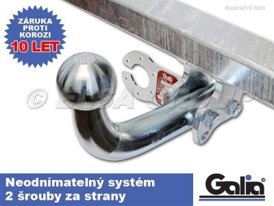 Tažné zařízení Toyota Highlander 2010-2013 (XU40) , pevné 2 šr., Galia