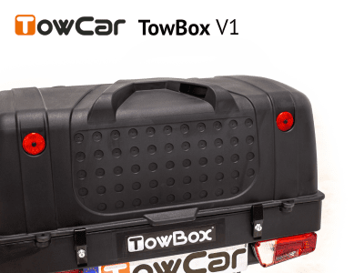 Přepravní box na tažné zařízení TowBox V1
