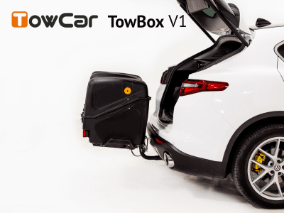Přepravní box na tažné zařízení TowBox V1