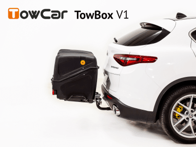 Přepravní box na tažné zařízení TowBox V1