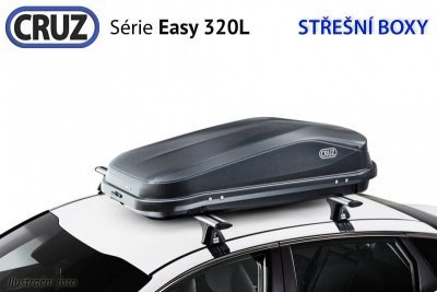 Střešní box CRUZ EASY 320
