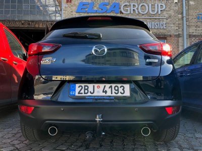 Tažné zařízení Mazda CX-3 2015- , pevný čep 2 šrouby, Westfalia