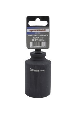 Nástrčná hlavice 1/2", 12hranná 36 mm, na poloosy VW, Škoda - QUATROS QS54363