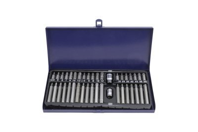 Bity Imbus, TORX a XZN, sada 40 kusů, adaptéry 1/2" a 3/8" - QUATROS QS51131