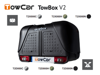 Přepravní box na tažné zařízení TowBox V2