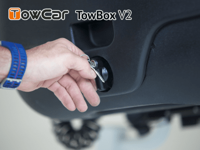Přepravní box na tažné zařízení TowBox V2