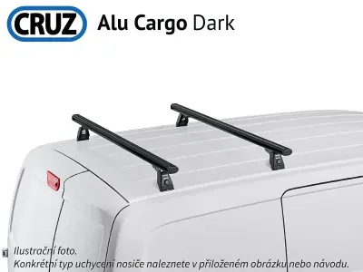 Střešní nosič Toyota Proace City/City Verso 19-, CRUZ ALU Cargo Dark