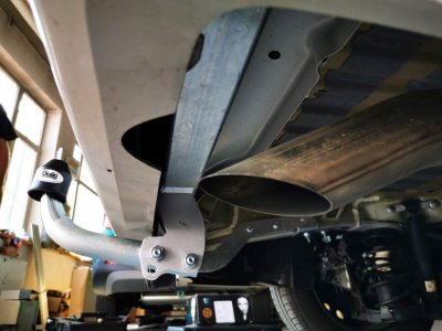 Tažné zařízení Fiat Doblo skříň 2022- L2 (III), pevné 2 šr., Galia
