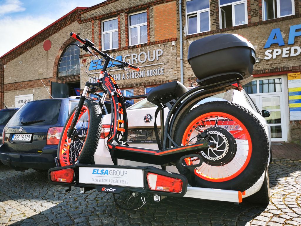 Nosič motocyklu TowCar Balance - na tažné zařízení