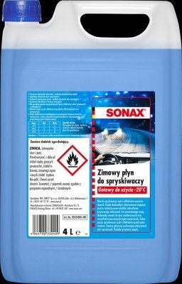 SONAX Zimní ostřikovač -20°C, 4L