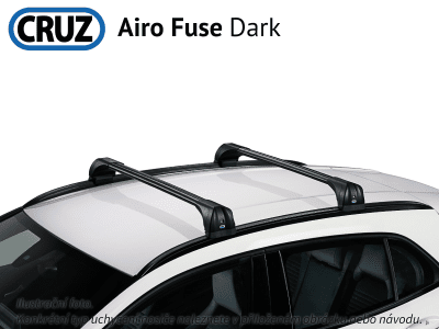 Střešní nosič Seat Ibiza ST 10-17, CRUZ Airo Fuse Dark