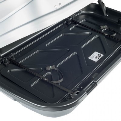 Střešní box CRUZ EASY 430GM, matná šedá