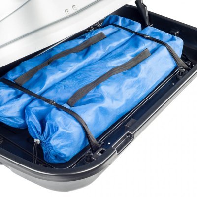 Střešní box CRUZ EASY 430GM, matná šedá