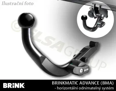 Tažné zařízení Fiat Panda 4x4 2012- , BMA, BRINK