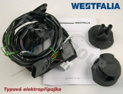 Sada elektrické instalace, tažné zařízení WESTFALIA 321451300113