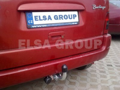 Tažné zařízení Citroen Berlingo I / Peugeot Partner I - pevné, 1996 - 2011