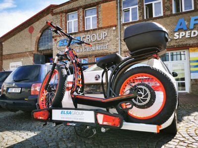 Nosič motocyklu TowCar Balance - na tažné zařízení