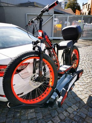 Nosič motocyklu TowCar Balance - na tažné zařízení