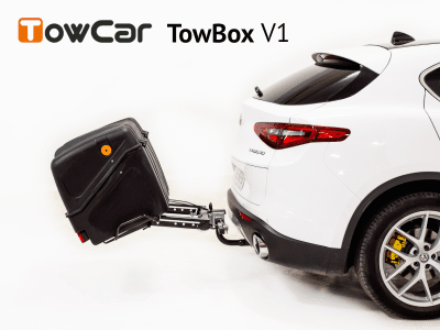 Přepravní box na tažné zařízení TowBox V1